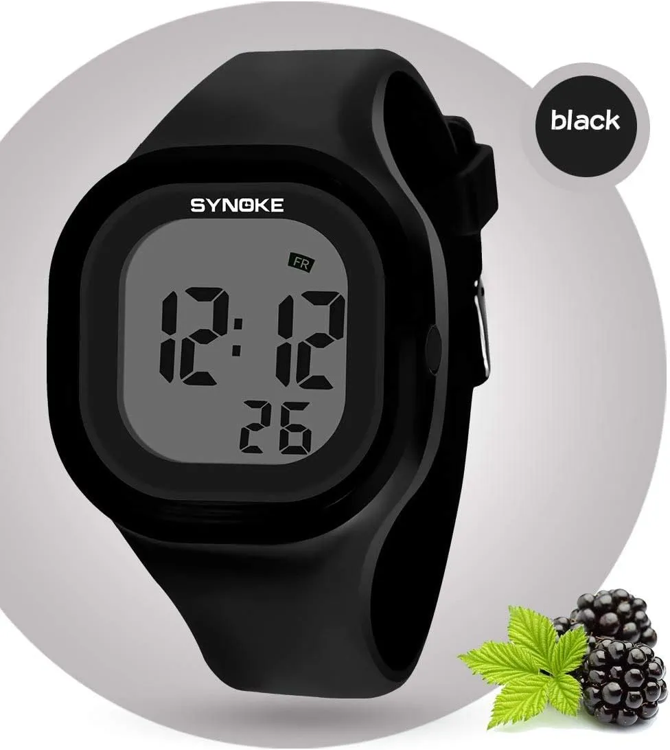 Electron 50m dislodge disadvantage chaos gleam Waterproof Luminous Silicone Watch Gosasa Male and Female Digital Sports Watches LED 