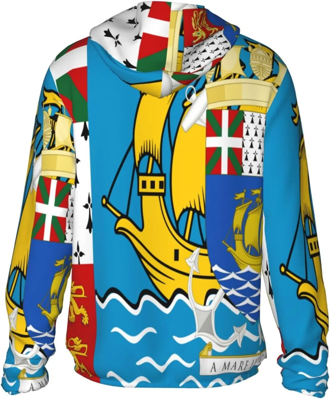 Emblem of Samoa Sun Protection Hoodie Zip Long Sleeve Lightweight Sun Shirt canopy Jacket National 