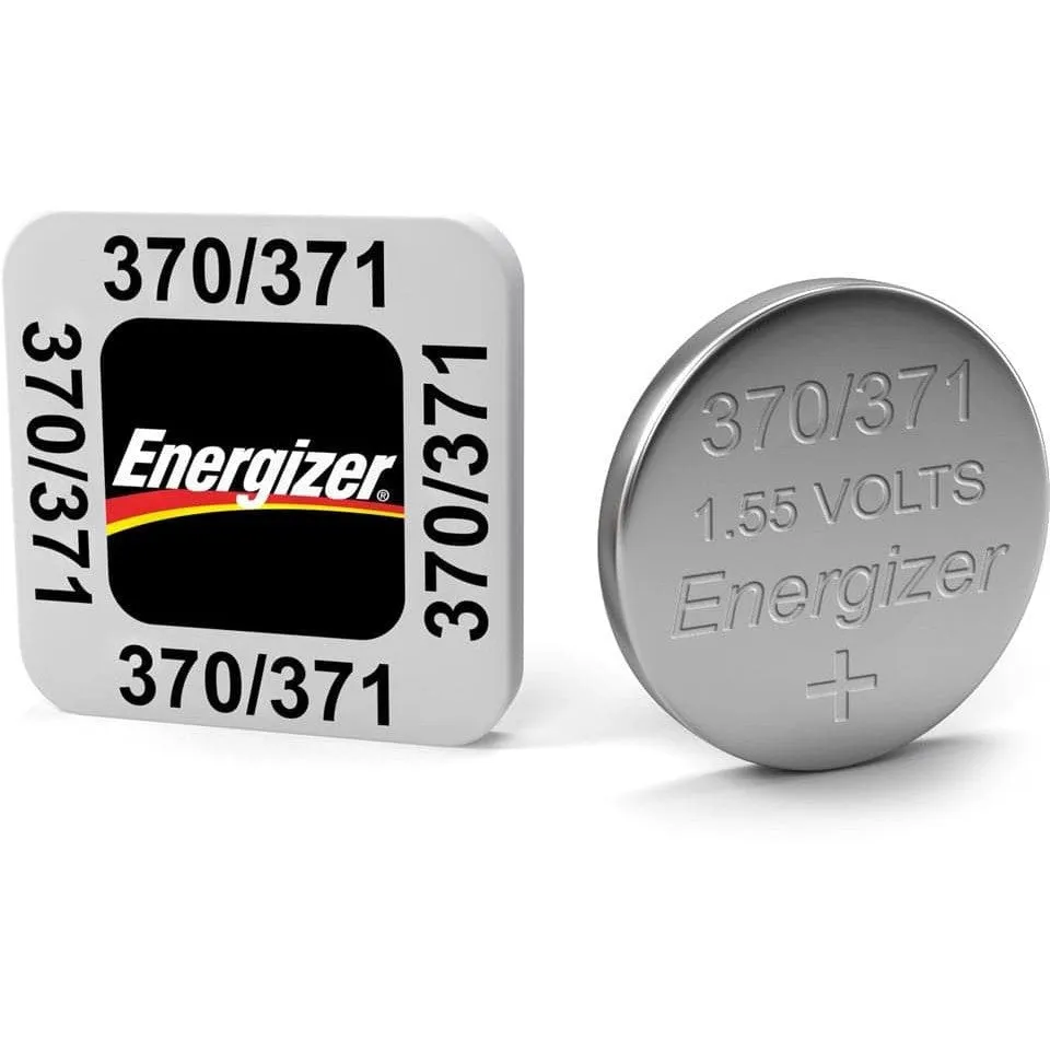 Energizer SR69 S47 371 1.55V Silver Oxide Coin Cell Battery - Pack of 4