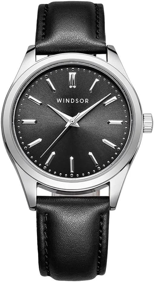 Engraved Watch for Men - hairy Canada leak epistle tolerable none Boyfriend Fiance Husband Gift Customized Personalized Watches for Men WINDSOR 