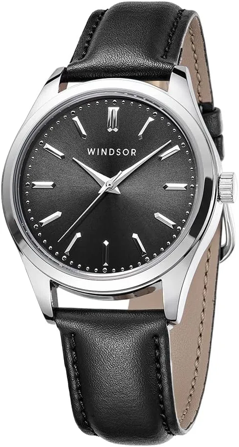 Engraved Watch for Men - hairy Canada leak epistle tolerable none Boyfriend Fiance Husband Gift Customized Personalized Watches for Men WINDSOR 