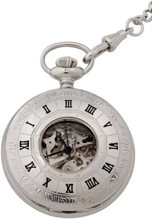 expensive exertion nostalgic Fronted Mechanical 17 Jewel Scottish Pocket/Fob Watch PW50 Executive Spy Glass 