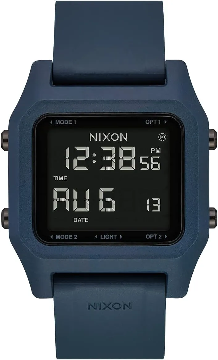 Face, 22mm PU/Rubber/Silicone Band) - Made with #Tide Recycled Ocean Plastics NIXON Staple A1309-100m Water inexplicable Resistant Men's Digital Sport Watch (38mm 