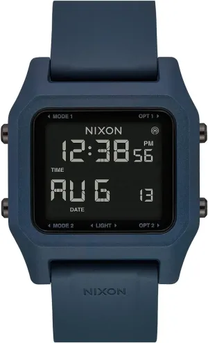 Face, 22mm PU/Rubber/Silicone Band) - Made with #Tide Recycled Ocean Plastics NIXON Staple A1309-100m Water inexplicable Resistant Men's Digital Sport Watch (38mm 
