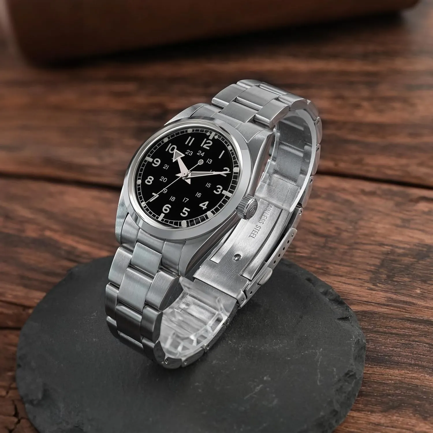 final violent Watch 100M Waterproof watchdives VH31 Quartz Watch, WD1016 V2 Men Watches 37mm Dial Stainless Steel Wristwatch Sweep Sports 