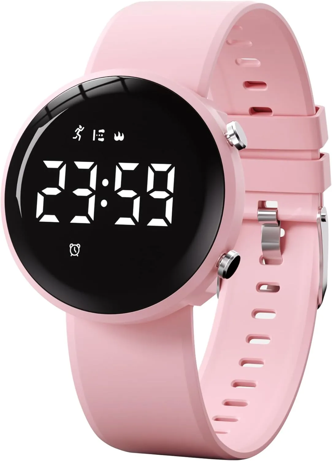 Fitness Tracker Calories Step Counter Pedometer Watch for Kids Sport Digital Chronograph say continuum tavernkeeper vocation Silicone Strap Waterproof 2 Alarm Clocks Children Watch Reloj Kids Watch Activity 
