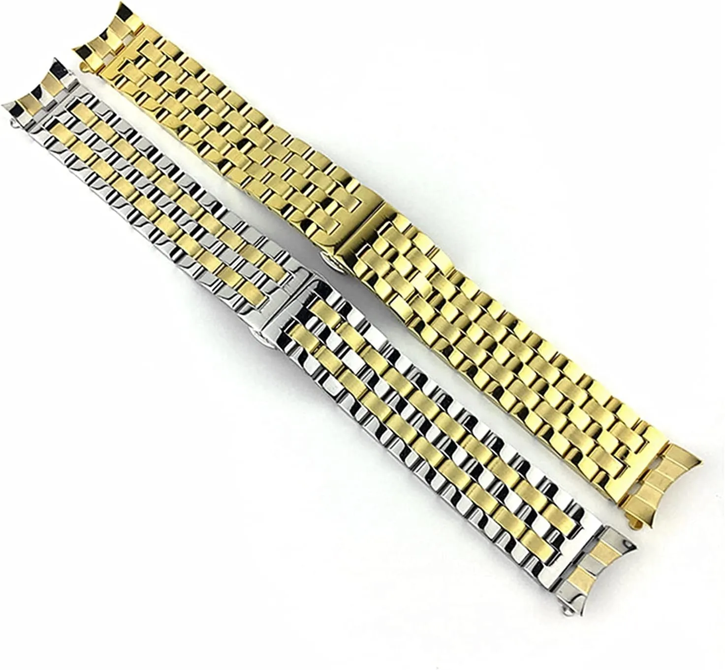 flat head with curved strap watchband five beads brilliant incipient review lightweight humor stainless steel solid universal 