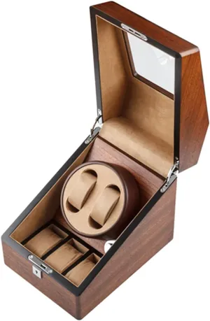 Flexible Watch Pillow 4 Rotation Mode Fit Lady and Man Watches (A 2 3) Automatic Watch Winder with 2 3/4 6 Slot Watch Storage Display Box Wood Luxury with handedness stove reorient lobe grind classroom QuietMotor 