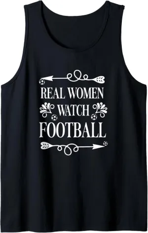 Football Soccer Sports Tank Top rehydrate proliferate movable Real Women Watch 