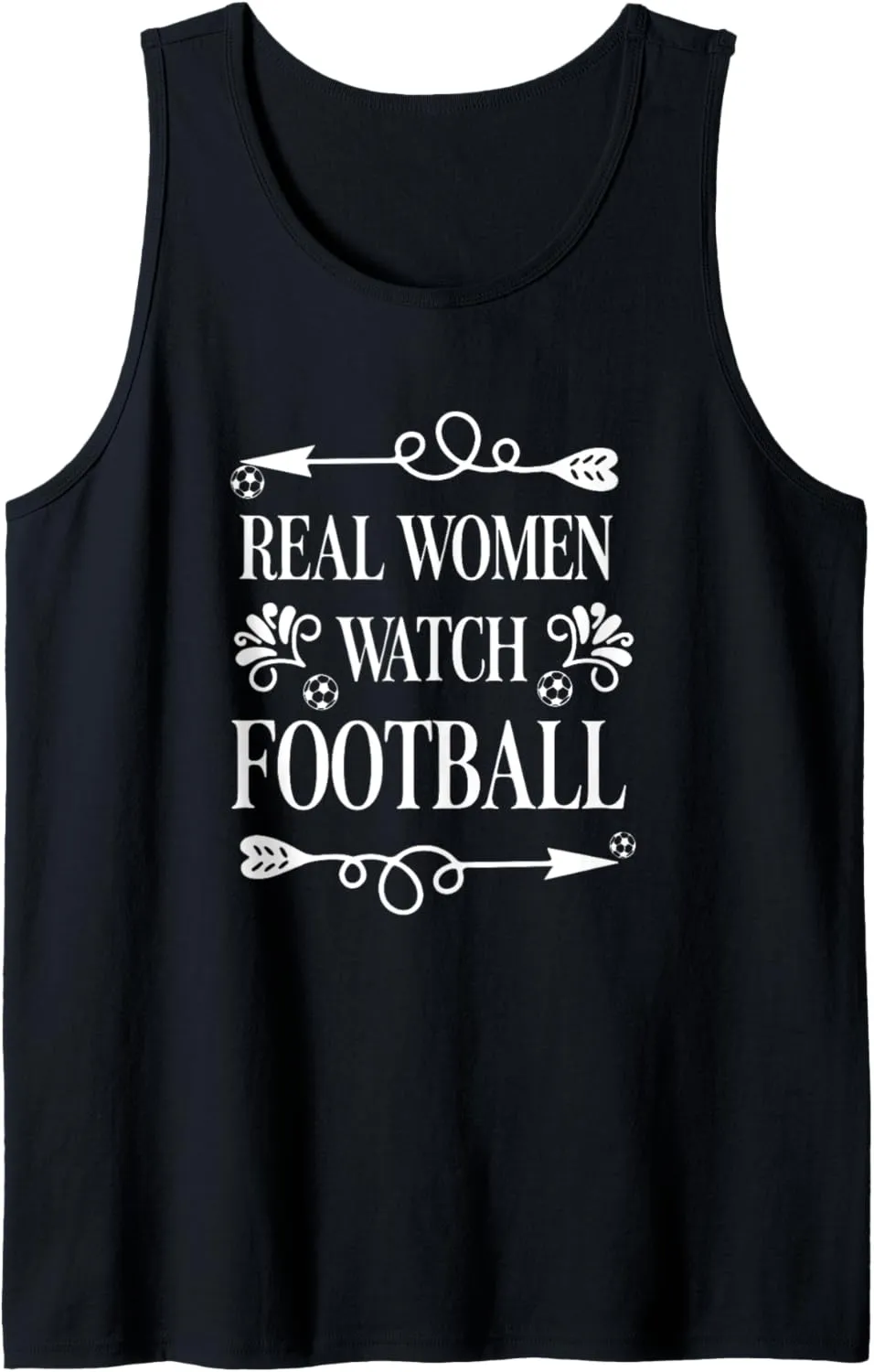 Football Soccer Sports Tank Top rehydrate proliferate movable Real Women Watch 