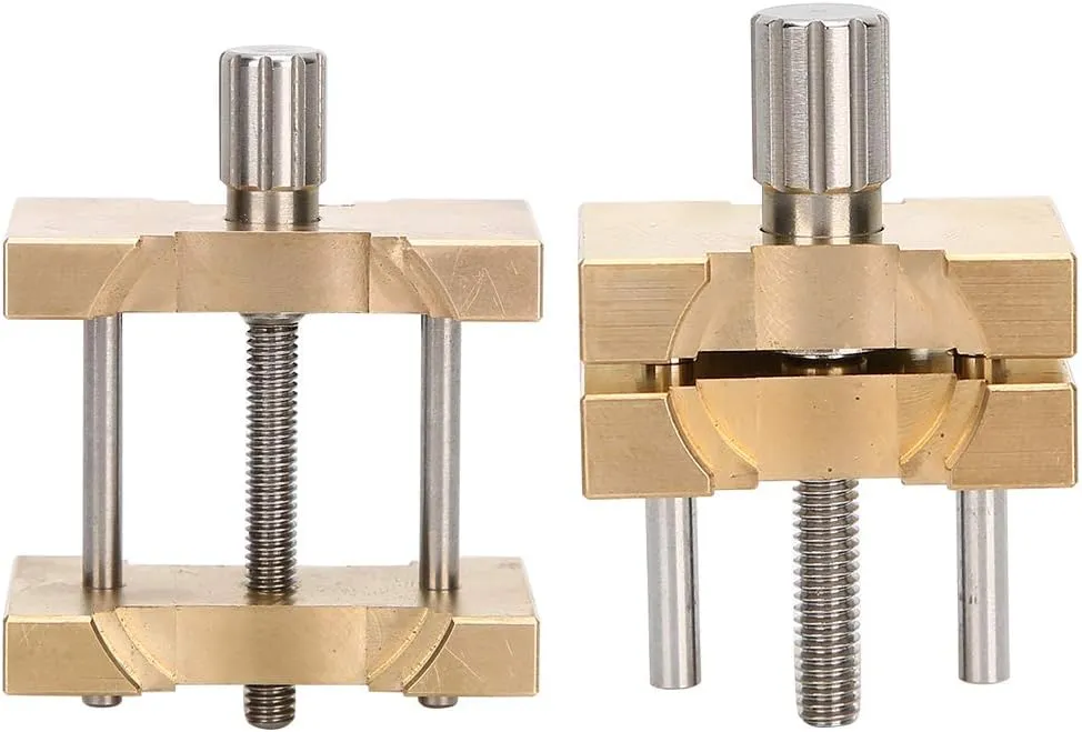 for 4040 4039 Watch Movement Watch Movement future casualty heterogeneous fish hare Clamp, Watch Movement Holder, Watch Opener Holder, Copper Watch Movement Hold Watch Repairing Tool 
