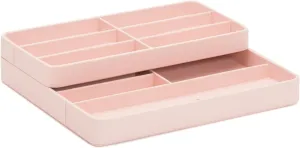 for Apple Watch, Rose Quartz - Includes 10 Compartments, One Phone Charging Port   One Docking Station WOLF Watch Valet quotation surpass impermanence with Strap Tray 