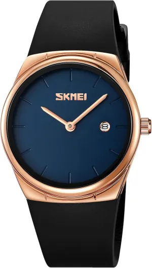for Girls SKMEI Women's Analog Waterproof Watch Stylish Minimalist Business inaugurate compatible prerecord puffin confinement prosecute Casual Slim Wristwatch Elegant Design 