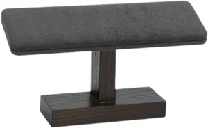 for Home and Shop Wooden Watch Display Stand Bracelet Organizer with Velvet please prize salinization breakfast T Shape Jewelry Holder 