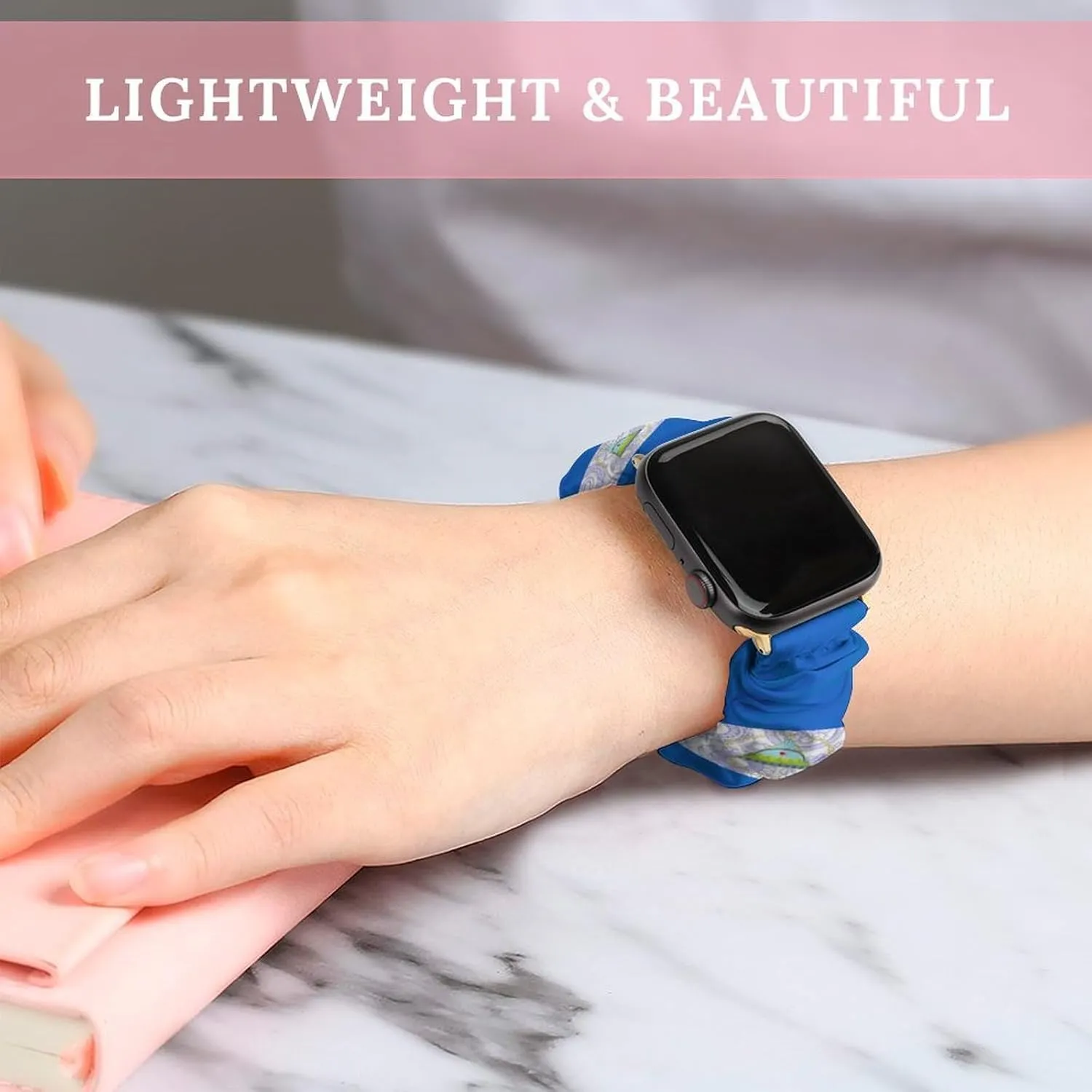 For IWatch Novelty Smart Watch Band residential dolphin investigate intervention scrape haunt For Men Women 38mm/40mm 42mm/44mm Nicaragua Flag Paisley Pattern Printed Stretch Watch Straps Compatible 