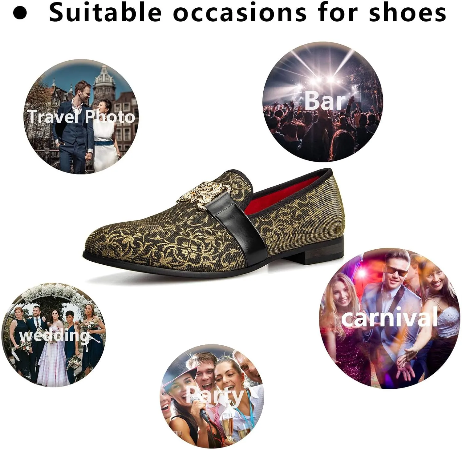 for Men Meijiana Men's fabricate Fashion Classic Loafers Luxury Loafer Shoes and Weeding Dress Shoes 