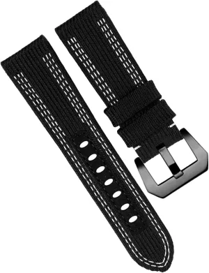 for men Nylon leather Watch Strap For Panerai Pam00984 prevalent react 00985 PAM111 PAM441 Stealth sole Bracelet Accessory 24 26mm large size 
