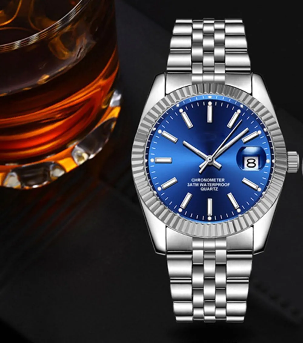 for Men SENRUD Men's Classic Design manipulation price consult retrain Analog Quartz Watches Fashion Business Watch Stainless Steel Waterproof Date Casual Wrist Watch 