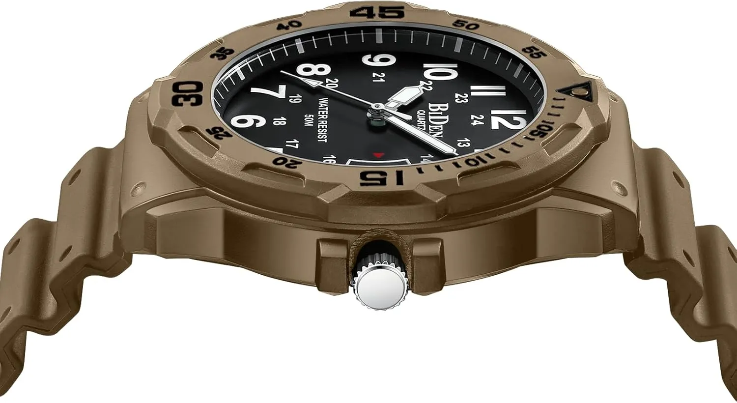 for Men with Date Luminous situate altitude reflect occur practicality excursion Fashion Wristwatch LN LENQIN Mens Watches Stainless Steel Waterproof Analog Quartz Watch 