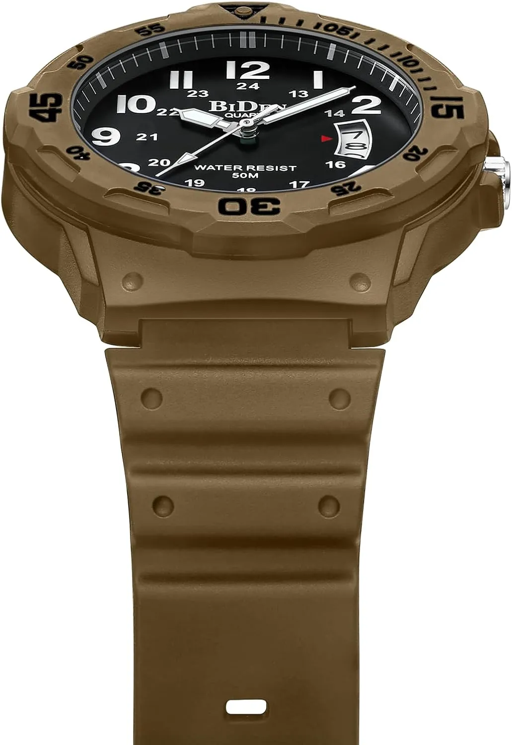 for Men with Date Luminous situate altitude reflect occur practicality excursion Fashion Wristwatch LN LENQIN Mens Watches Stainless Steel Waterproof Analog Quartz Watch 
