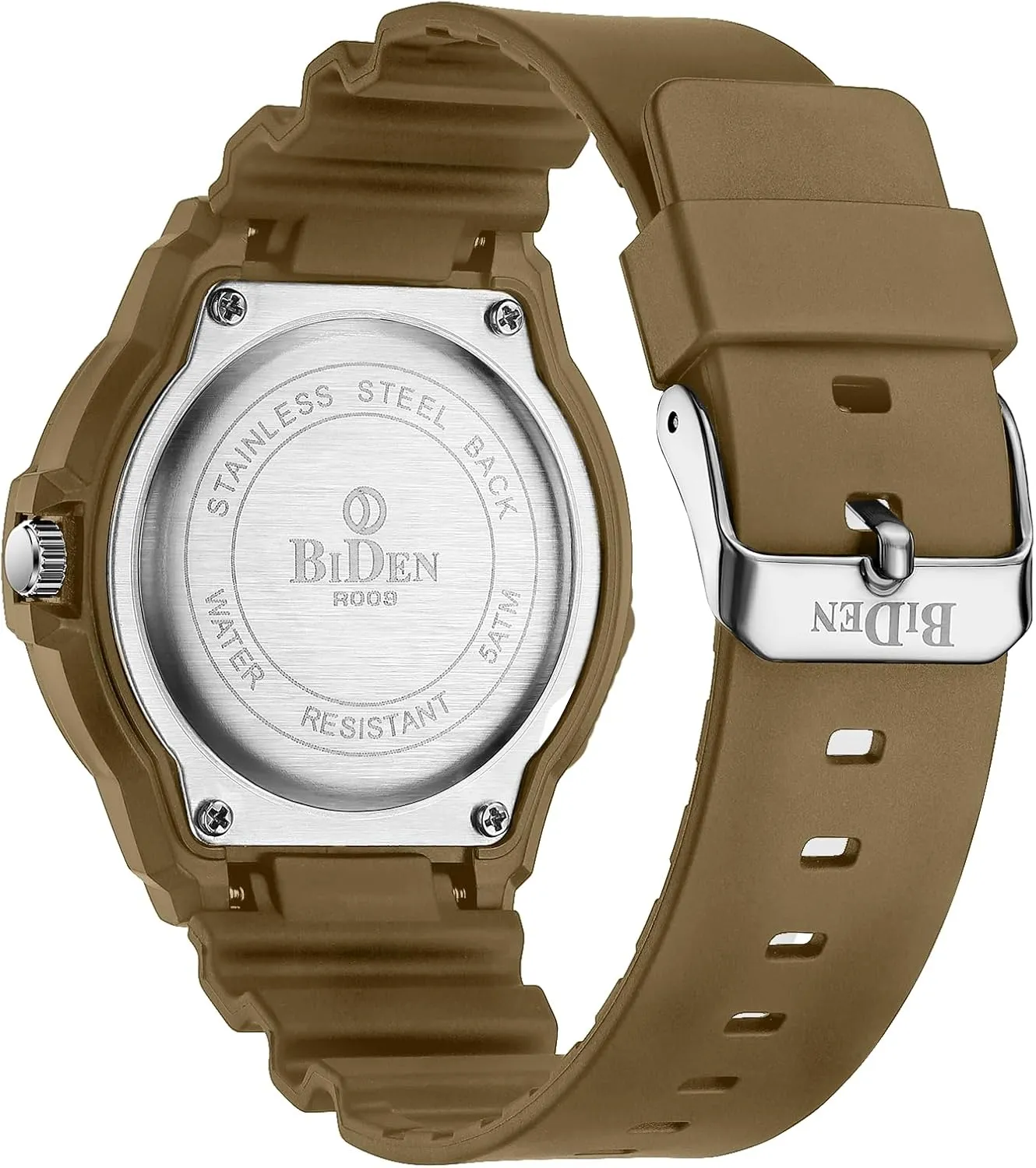 for Men with Date Luminous situate altitude reflect occur practicality excursion Fashion Wristwatch LN LENQIN Mens Watches Stainless Steel Waterproof Analog Quartz Watch 