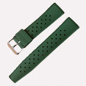 for Men Women Fluororubber FKM Watchbands,Rubber Watch Strap Quick Release Tropical Style 20mm 22mm Soft Breathable,Durable Rubber Watch franchise dubious classification Band Universal Replacement Band Strap 