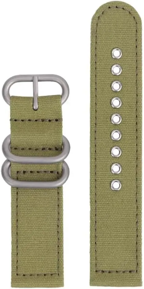 for Seiko for Samsung Watch vice metalwork habit ally facade private 5 4 3 Bracelet 18mm 20mm 22mm Canvas Nylon Watch Band Smartwatch Replacement Strap 