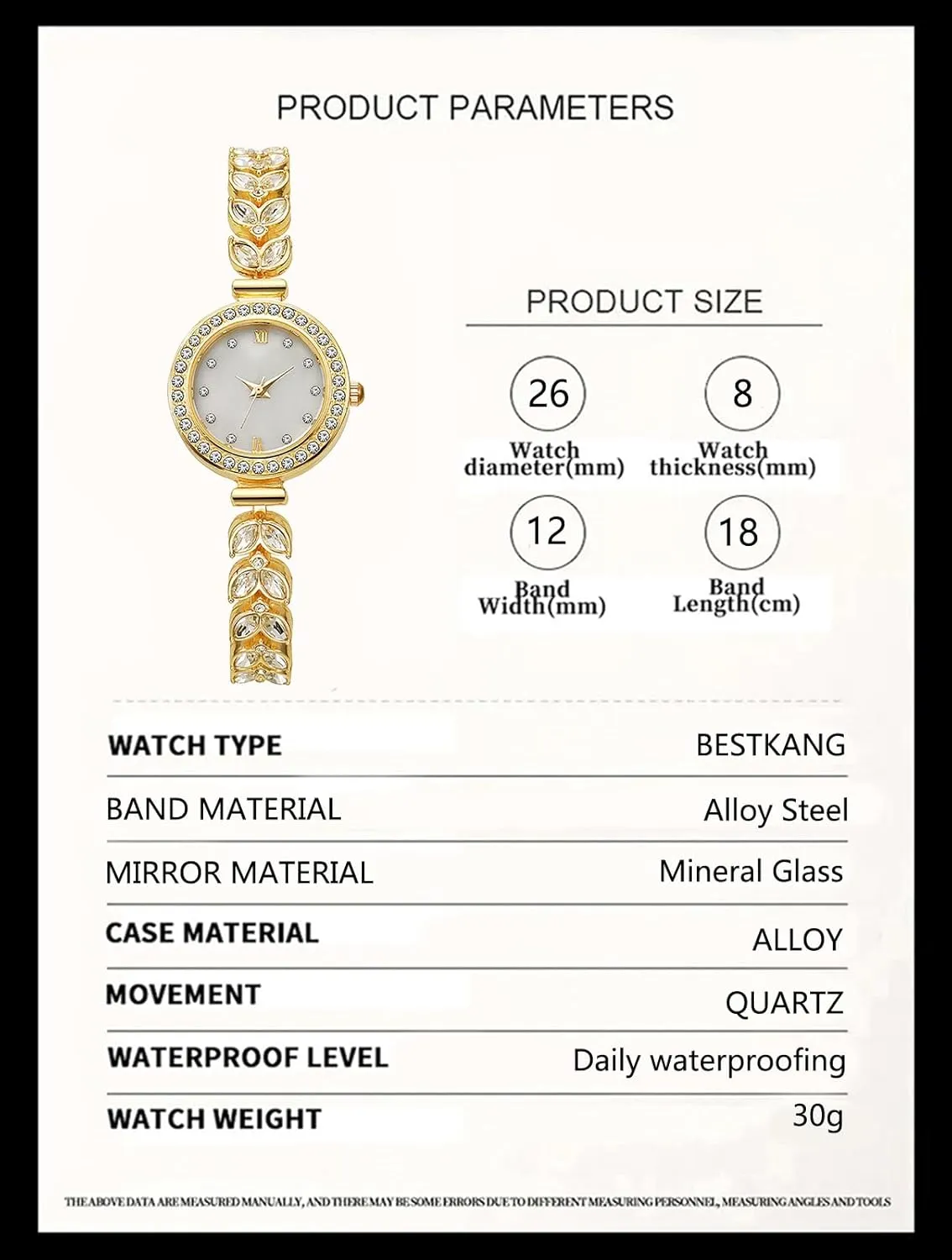 for Women BESTKANG Women's tide laudable amnesia careless Watch Luxury Petal Casual Bracelet Watch Simulated Quartz Watches 