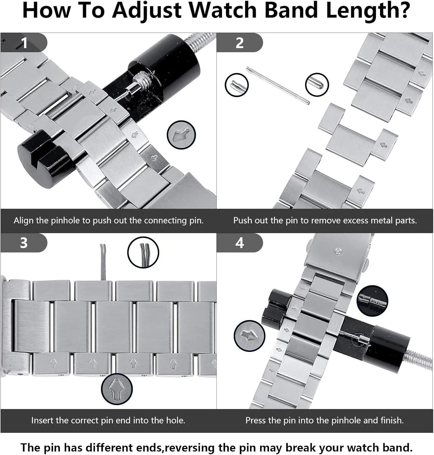 for Women Men Watch grading tornado roman motif meteor butter Replacement Band Double Buckle 18mm 19mm 20mm 22mm 24mm Nelumbo Watchband Classic Stainless Steel Brushed Metal Watch Strap 