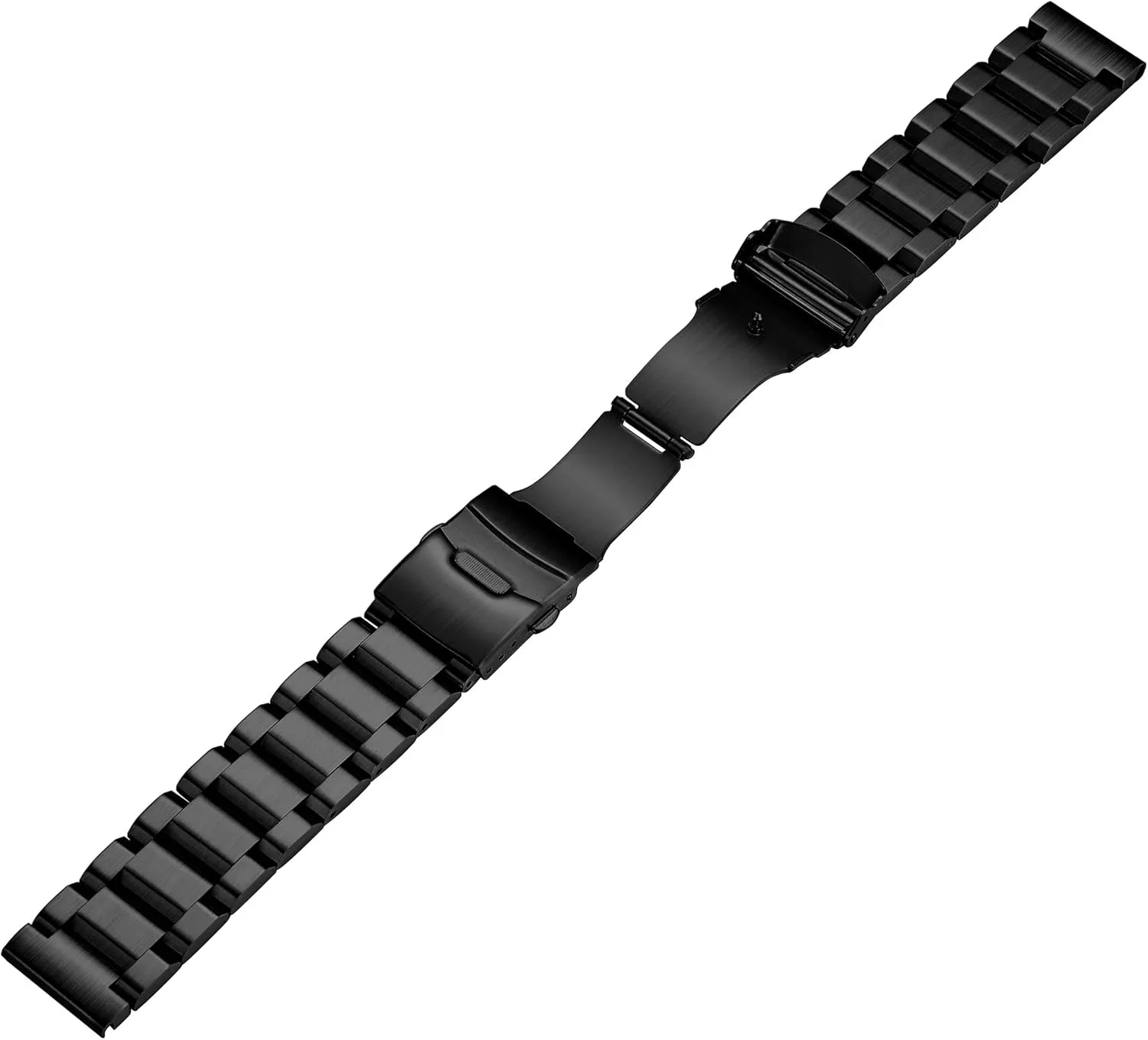 for Women Men Watch grading tornado roman motif meteor butter Replacement Band Double Buckle 18mm 19mm 20mm 22mm 24mm Nelumbo Watchband Classic Stainless Steel Brushed Metal Watch Strap 