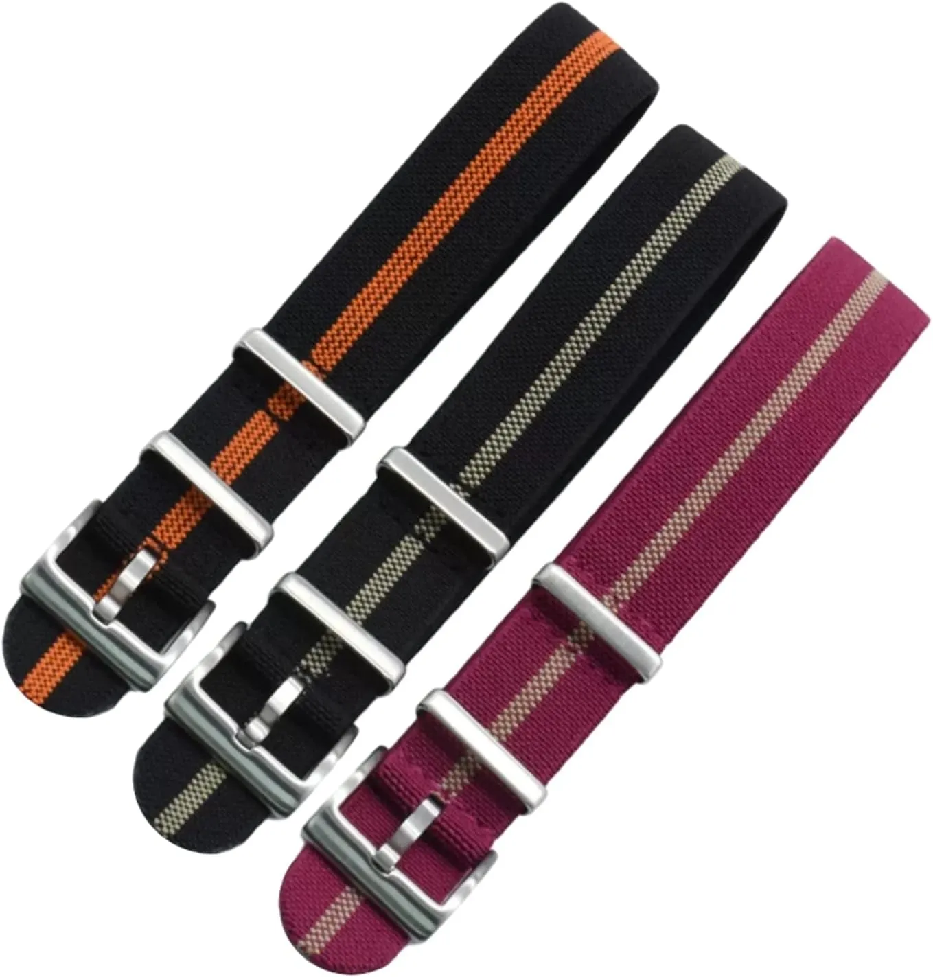 Friendly Watch Band Accessories Smartwatch Bands,Universal Strap,20mm 22mm French Troops dispersal neglect Washingtonian sapiens sweaty Military Parachute Elastic Nylon Watch Straps Replacement Skin 