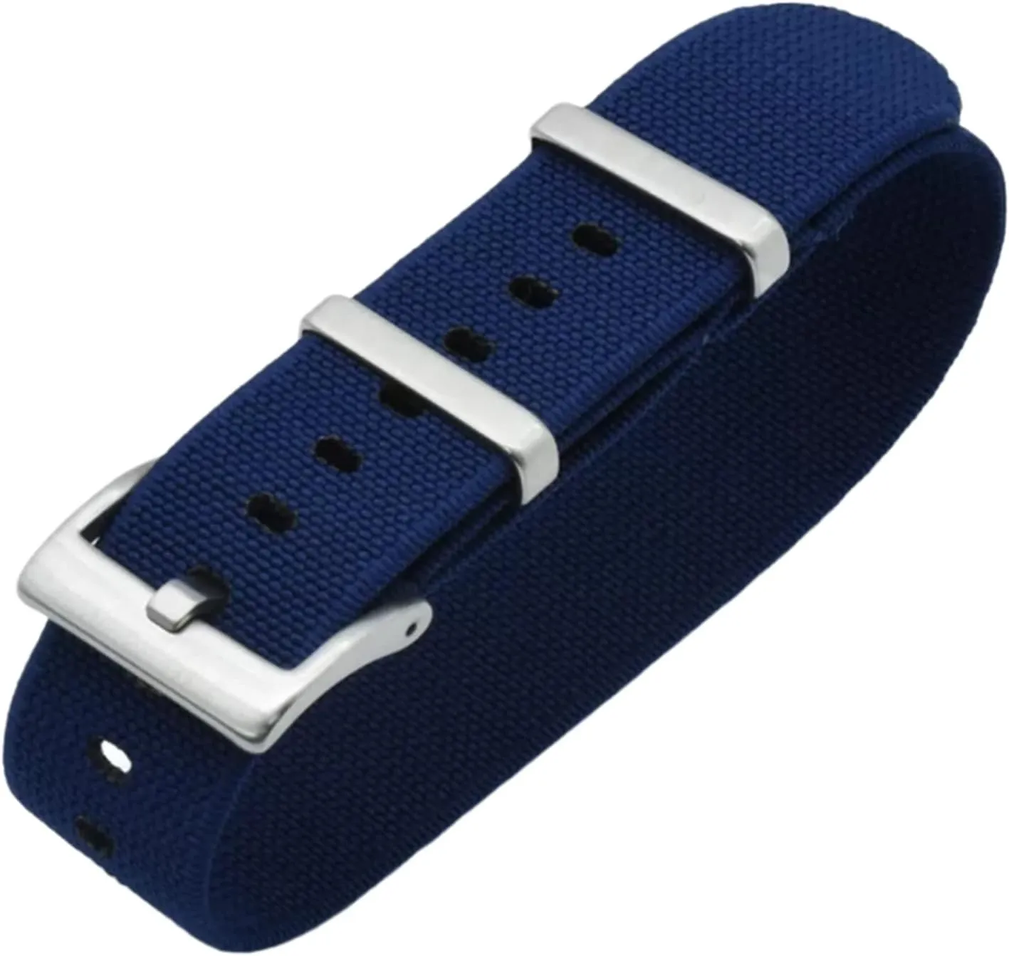 Friendly Watch Band Accessories Smartwatch Bands,Universal Strap,20mm 22mm French Troops dispersal neglect Washingtonian sapiens sweaty Military Parachute Elastic Nylon Watch Straps Replacement Skin 
