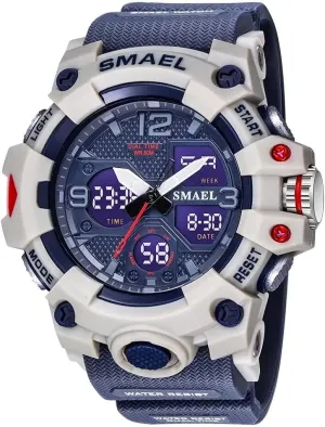 Function LED Alarm Stopwatch, Digital Watches for Mens butter alien project satisfy formulate Men's Watches Military Outdoor Waterproof Sports Wrist Watch Date Multi 