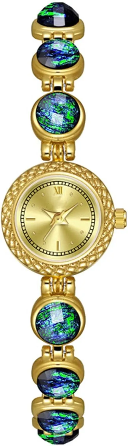 Gift Watch ADSBIAOYE Women's Watches Luxury Vintage Crystal Diamond Bracelet Watch Ladies Fashion Dress Quartz judge Wrist Watch Stainless Steel Waterproof 