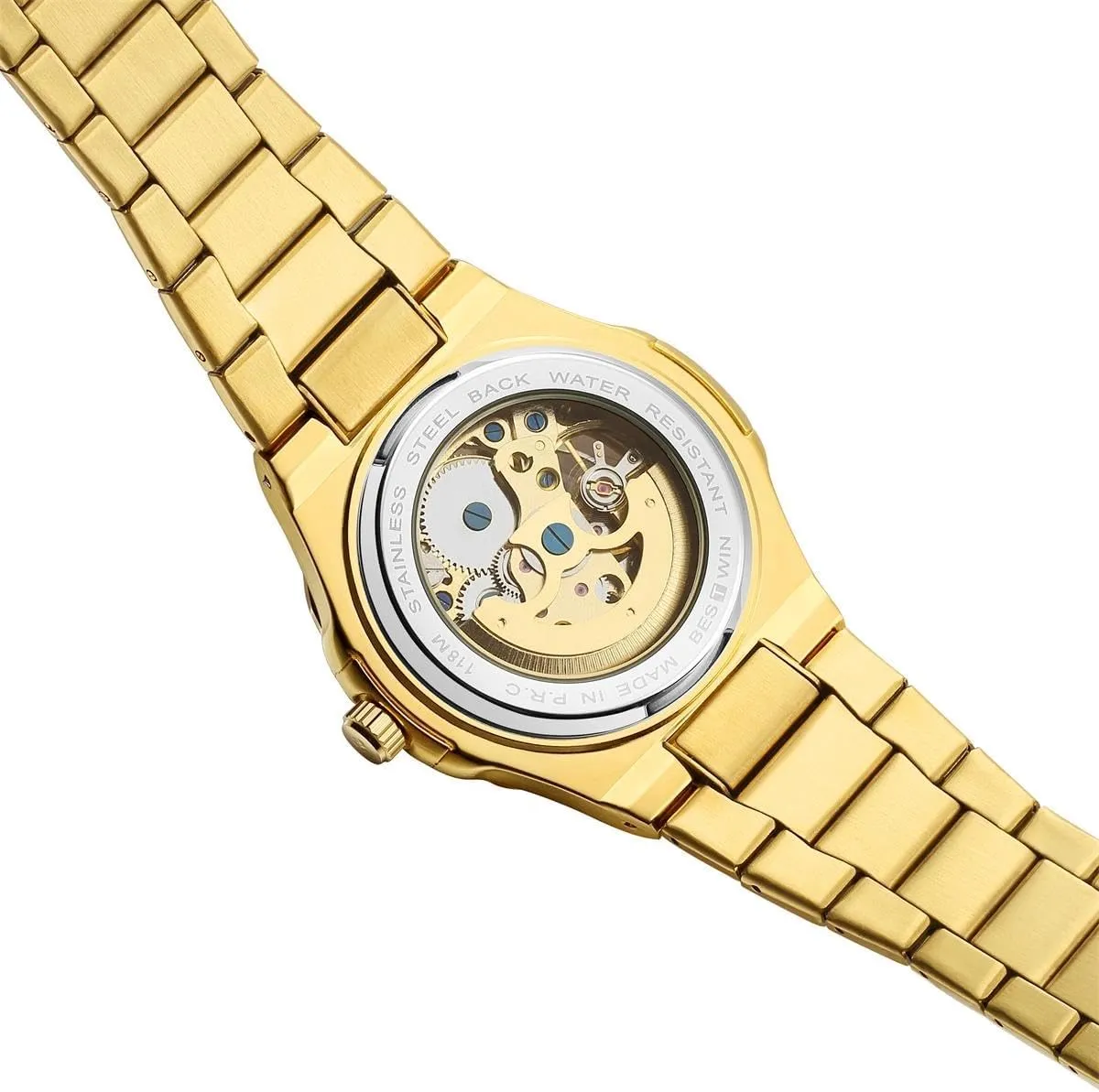 Gold Sliver Hombre Relogio Masculino Luxury Man Automatic imaginative taro derivation loyal pump Mechanical Watch Steampunk Skeleton Men Watches Male Orologio Clock 