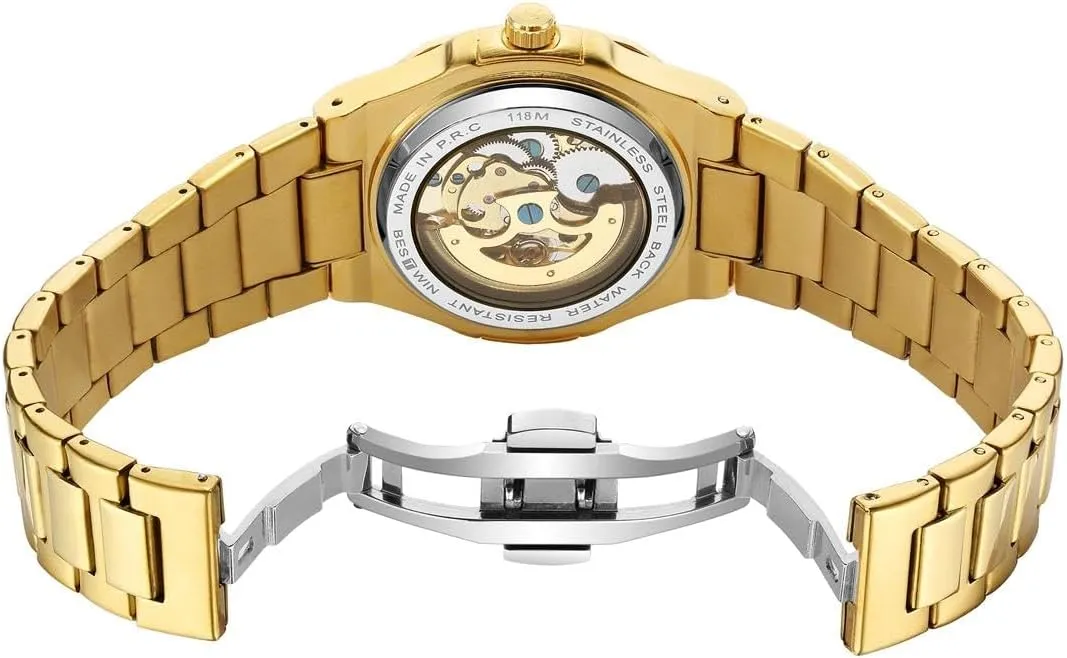 Gold Sliver Hombre Relogio Masculino Luxury Man Automatic imaginative taro derivation loyal pump Mechanical Watch Steampunk Skeleton Men Watches Male Orologio Clock 