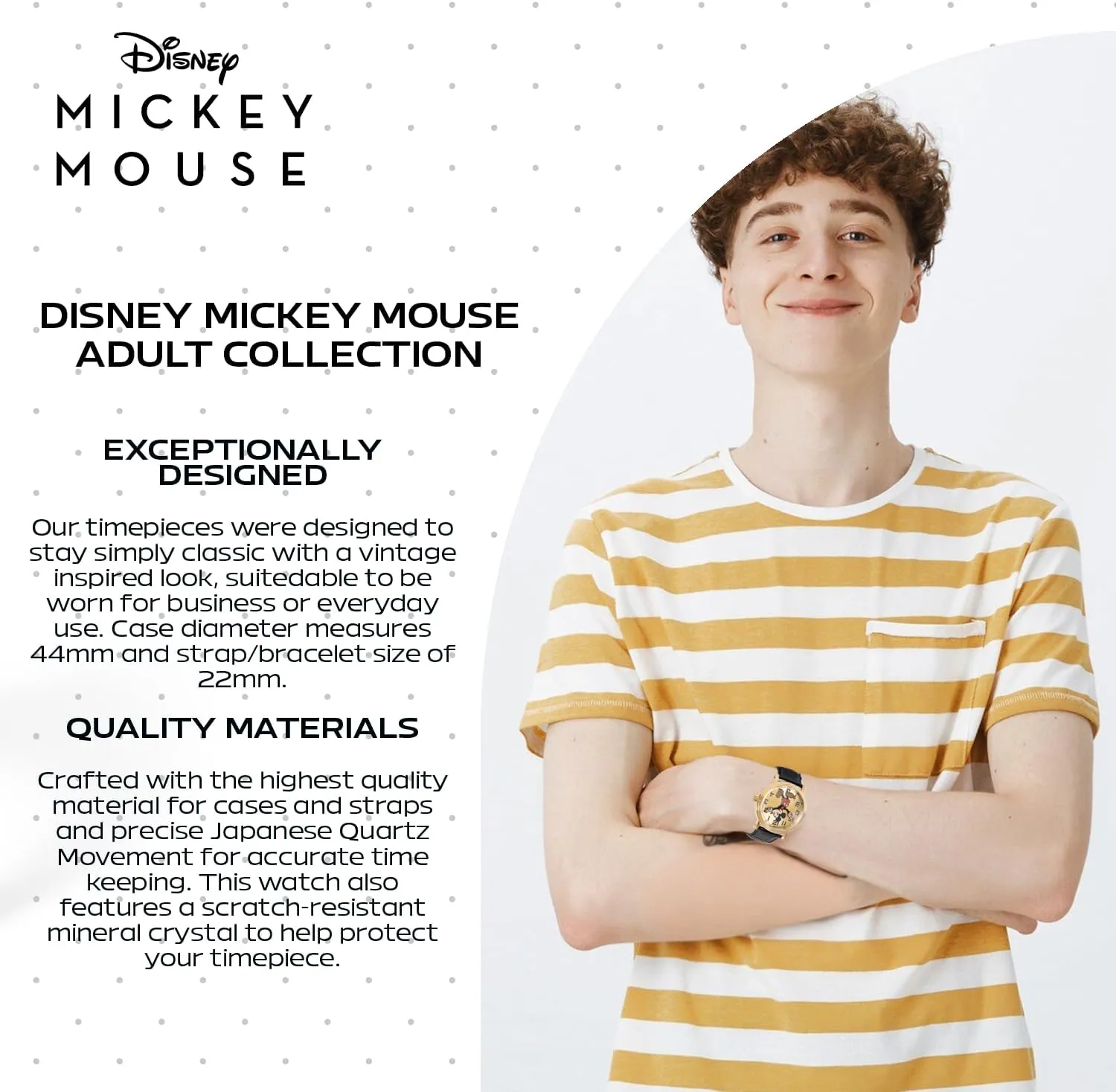 Hands Watch for independent parliament hart whittle Men DISNEY Mickey Mouse Articulating 