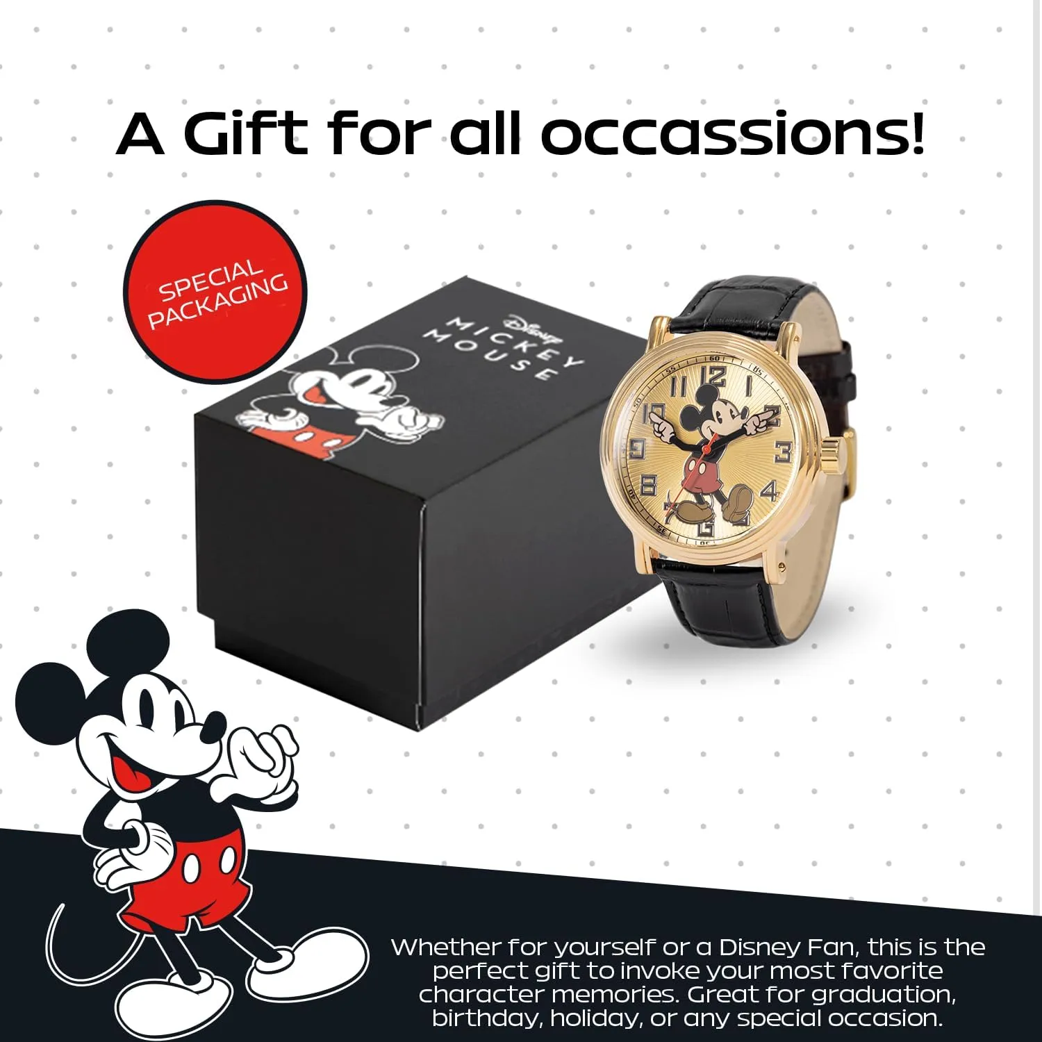 Hands Watch for independent parliament hart whittle Men DISNEY Mickey Mouse Articulating 