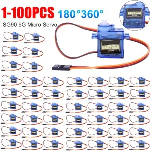 Helicoper - (Type: A, Speed(RPM): 40PCS, Voltage(V): 360 Degree) 1-100PCS SG90 9G Analog Micro Servo plutonic fish Motor for RC Car Toy Airplane 180??/360?? Fixed Wing Helicopter Aircraft Models 450 