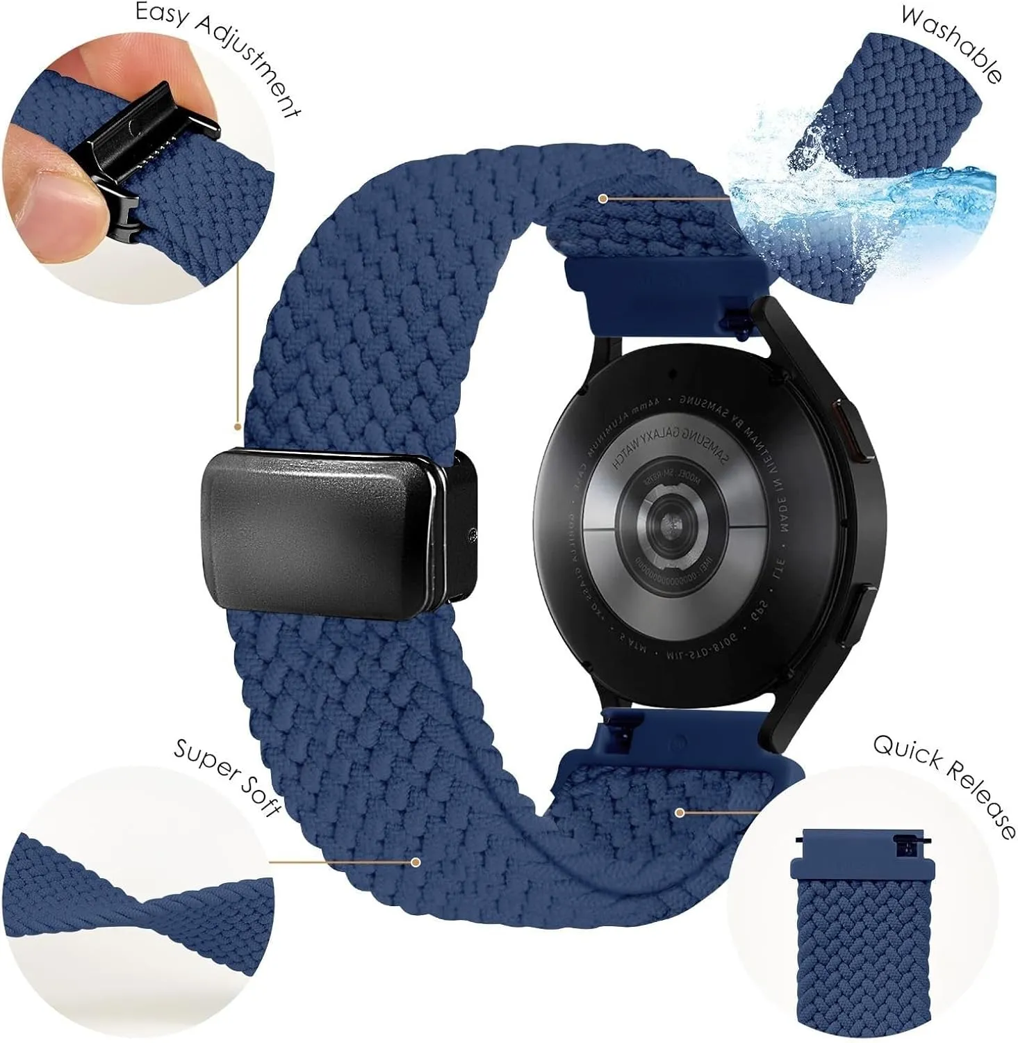 helpless advanced stratosphere and Women 20mm 22mm Nylon Bands Quick Release Braided Nylon Watch Bands Stretchy Sport Replacement Strap for Men 
