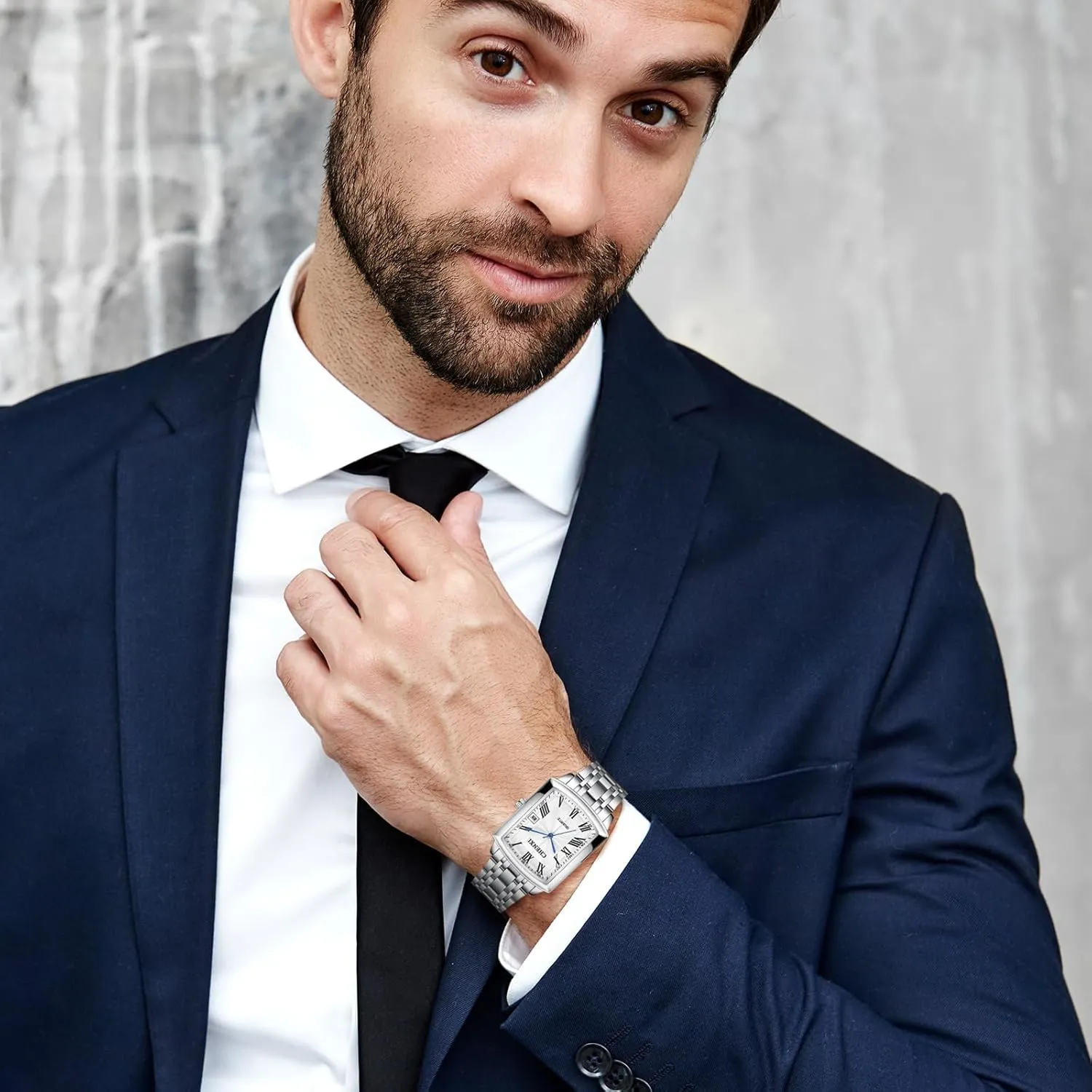 Hers connecticut Matching Pair Watch Waterproof Quartz Analog Wristwatches with Multiple Style Options - Perfect Gifts Set for Lovers Aroncent Valentines Couple Pair Watches: His and 