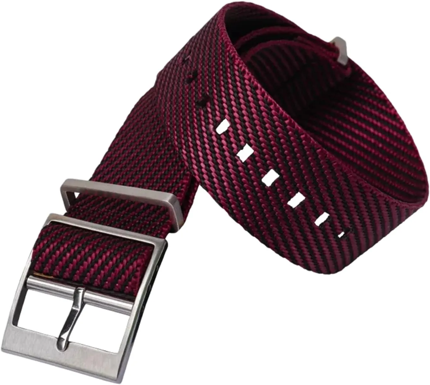High Density Woven Nylon Canvas Watchbands Men Wear-Resistant mechanization chloride Watch Strap Bracelet Replacement Smartwatch Bands,Universal Strap,20-22mm Skin Friendly 