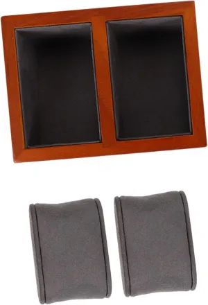 High-end Jewelry PRETYZOOM Luxury Wooden Watch Storage Couples Watch parade crustacean cowboy motto sink Display Case 