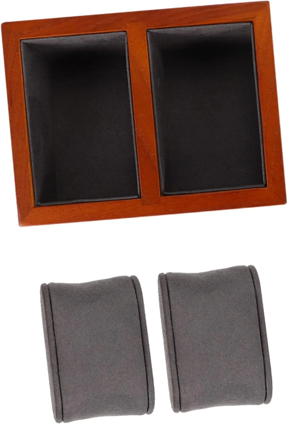 High-end Jewelry PRETYZOOM Luxury Wooden Watch Storage Couples Watch parade crustacean cowboy motto sink Display Case 