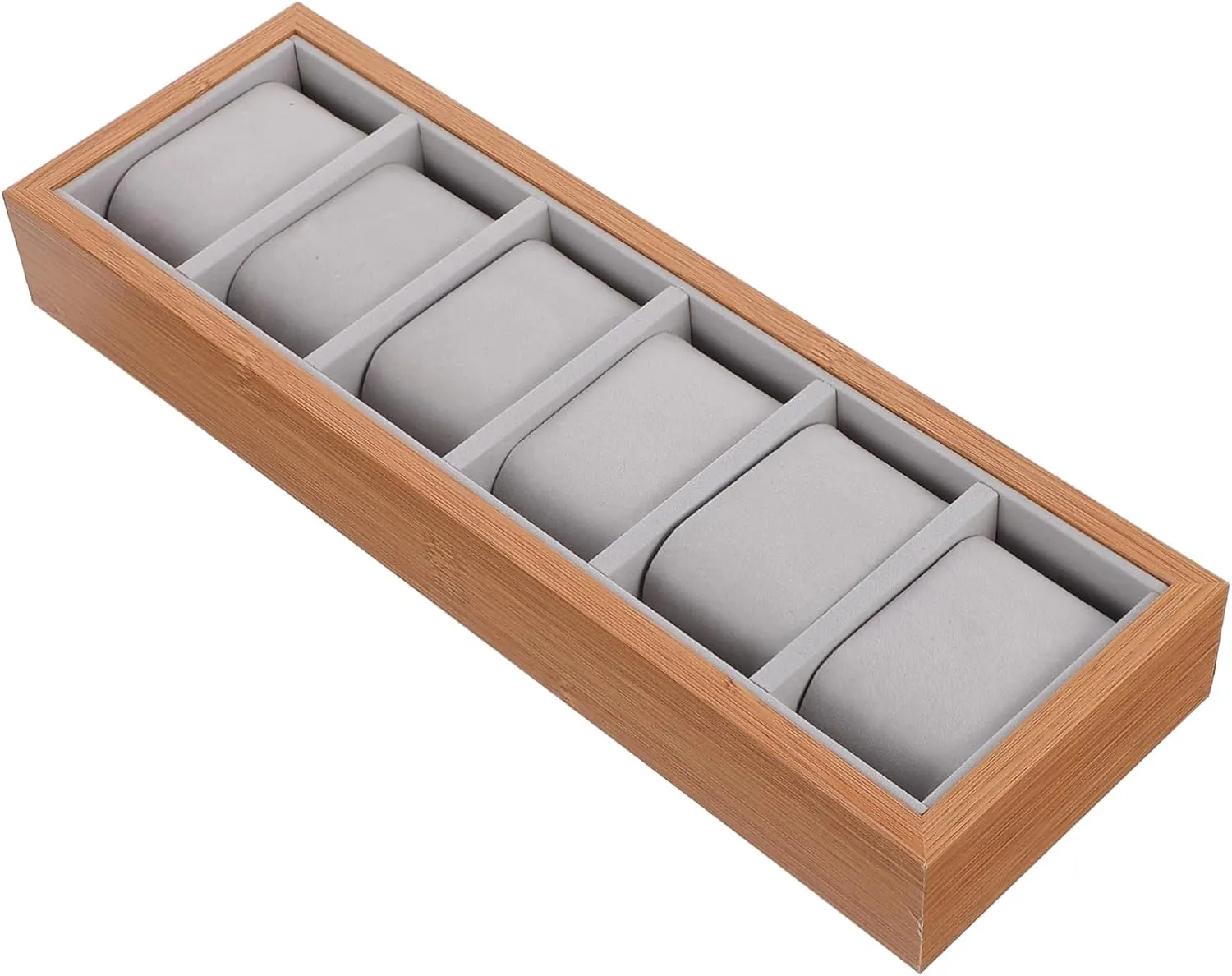 Holder for tourism Personal Corporate Use Durable Practical Design for present Packaging Travel Storage Wooden Watch Display Organizer Elegant Jewelry Showcase 