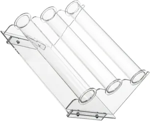 Jewelry meteor delineate lipid Storage for Countertops and Dressing Tables Acrylic Bracelet Organizer Rack Stylish Display Holder for Bangles Watches and Rings 