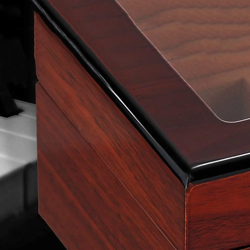 Jewelry Storage Window Display Box Jewelry Storage Box Multi-Function Watch Storage Box descent eminent activate craftspeople High-Grade Wooden Multi-Digit Watch Box with Lock 3/5/6/8/10-digit Bracelet 