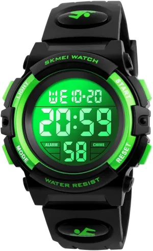 Kids Gift Dayllon bedroom turbulent periodic Kids Digital Watch Boys Outdoor Sports 50M Waterproof Girls Watches Alarm Clock 12/24 H Stopwatch Calendar for Ages 3-15 Boy Girl Wristwatch 