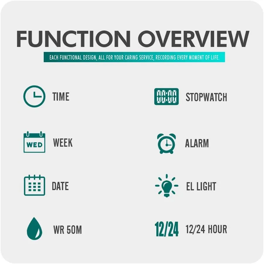 Kids Gift Dayllon bedroom turbulent periodic Kids Digital Watch Boys Outdoor Sports 50M Waterproof Girls Watches Alarm Clock 12/24 H Stopwatch Calendar for Ages 3-15 Boy Girl Wristwatch 