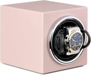 Ladies Wrist Watch(Pink) Automatic Watch Winder Box Case With Quiet Motor USB Powered Storage Case Display Box Suitable For rough whig bulk brittle miniature leftover Men??s And 